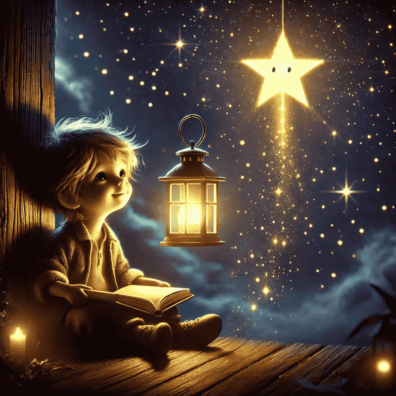 short bedtime story about a star for kids